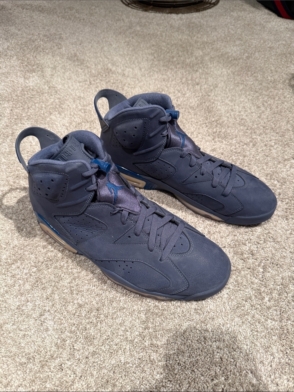 Jordan 6 Retro Diffused Blue. Never worn, no box.
